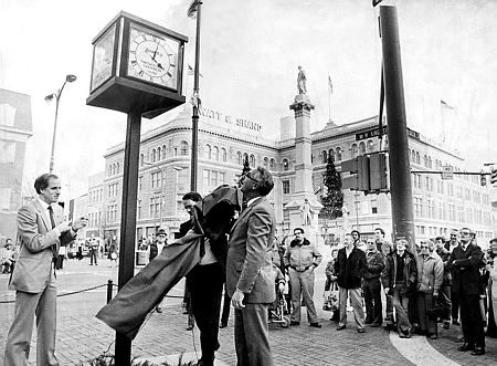 Penn Square Clock 1982
